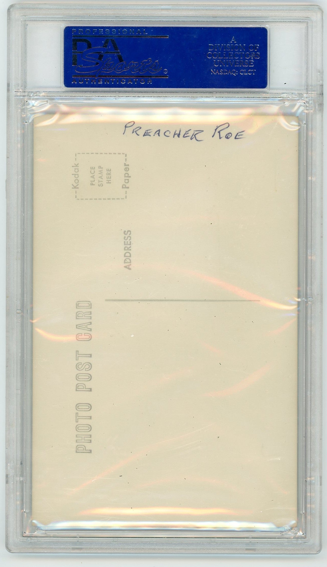 Preacher Roe PSA A Auto A