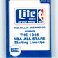 1985 Star Miller Lite All-Stars Bag