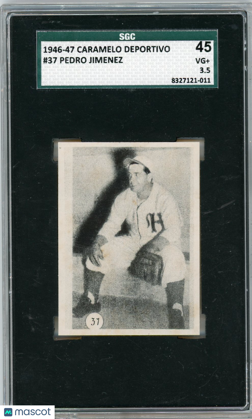 1946 Caramelo Deportivo Pedro Jimenez #37 SGC 3.5