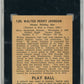 1940 Playball Walter Johnson #120 SGC 6