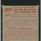 1955 Redman Tobacco Duke Snider #NL-19 (With Tab) SGC 6