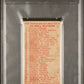 1910 HOME RUN BAKER E96 PHILADELPHIA CARAMEL PSA 1