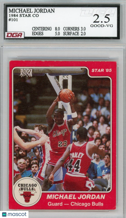 1984 Michael Jordan #101 DGA 2.5