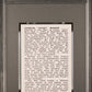 1950 CHAS.CHIEF BENDER CALLAHAN HALL OF FAME BIO ENDS...IMMORTAL NAME PSA 9