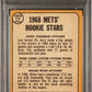 1968 TOPPS METS ROOKIES J.KOOSMAN/N.RYAN #177 PSA 4