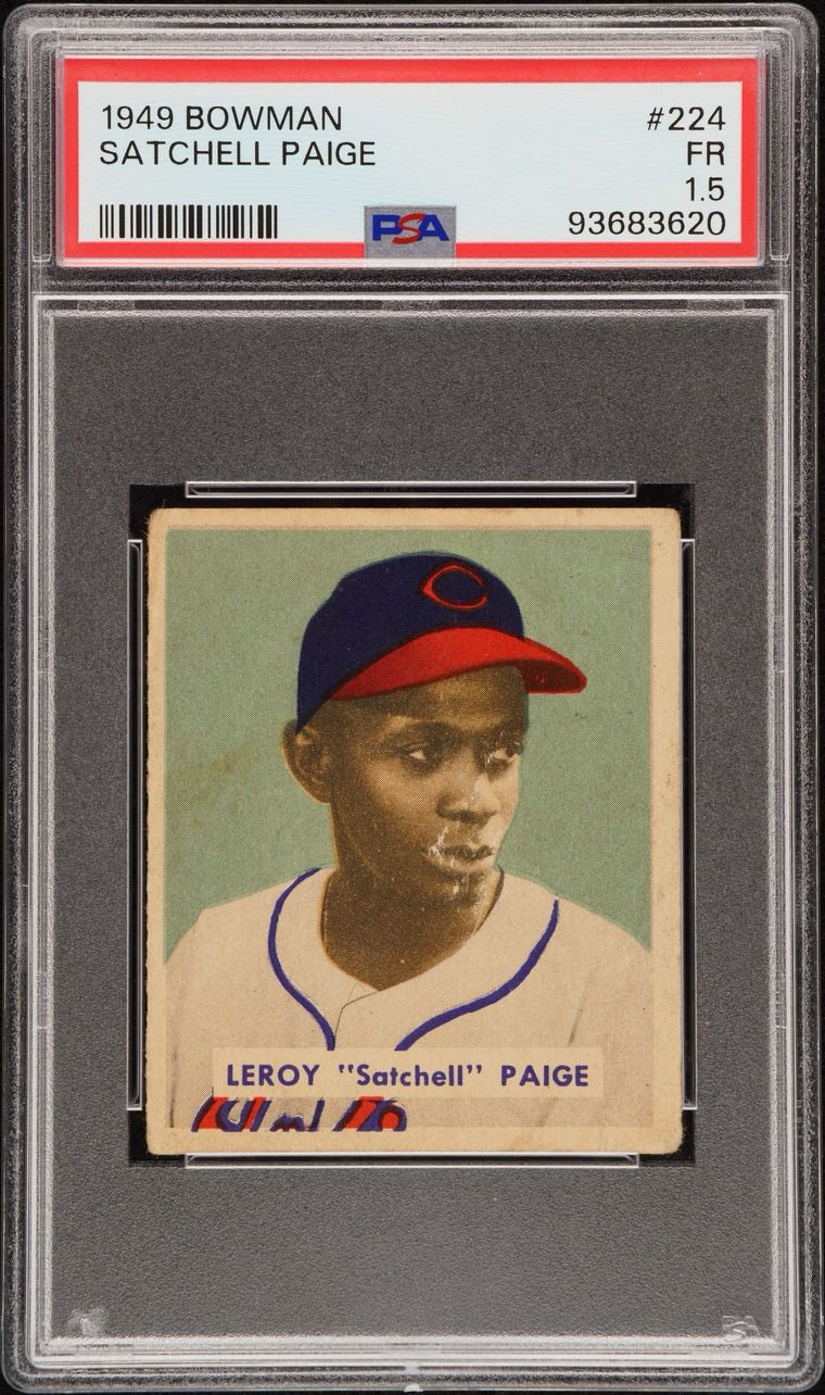 1949 BOWMAN SATCHELL PAIGE #224 PSA 1.5