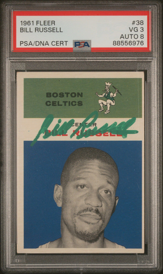 1961 FLEER BILL RUSSELL #38 PSA 3