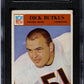 1966 DICK BUTKUS PHILADELPHIA #31 SGC 3