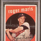 1959 TOPPS ROGER MARIS GRAY BACK #202 PSA 8