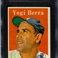 1958 TOPPS YOGI BERRA #370 SGC 5.5