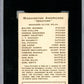 1922 American Caramel Co. E120 Walter Johnson SGC 3