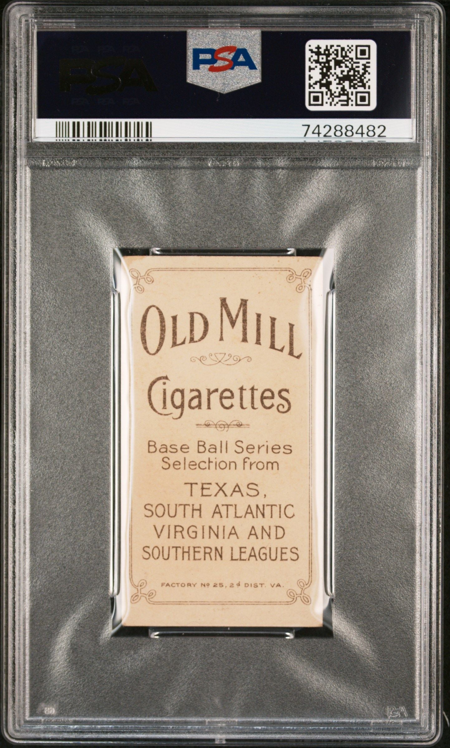 1909-11 FRANK KING T206 OLD MILL (SL) PSA 6