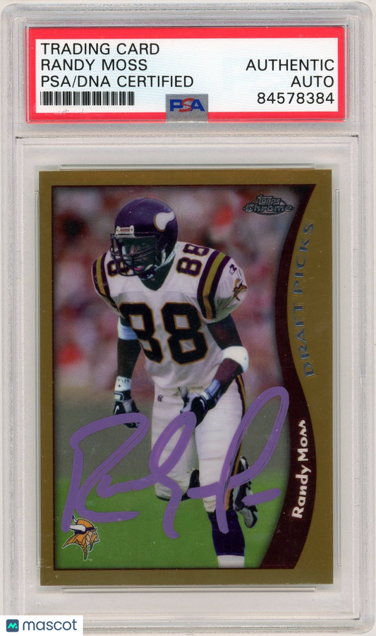 2024 Randy Moss PSA A Auto A