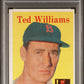 1958 TOPPS TED WILLIAMS #1 PSA 6