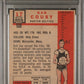 1957 TOPPS BOB COUSY #17 PSA/DNA 4 AUTO 10