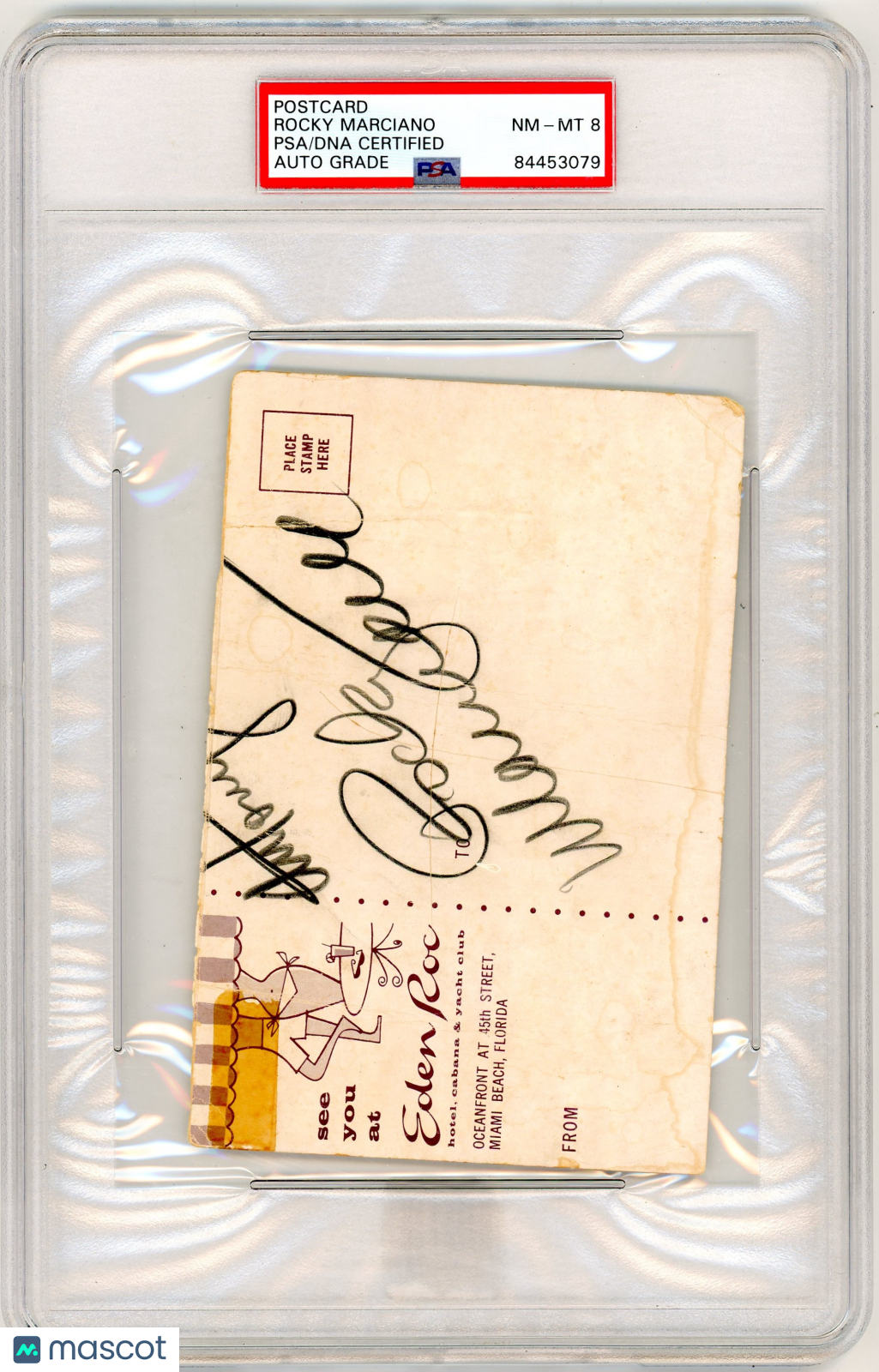 2009 Rocky Marciano PSA A Auto 8