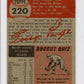 1953 Topps Satchel Paige #220