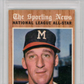 1962 Topps Warren Spahn #399 All Star PSA 7