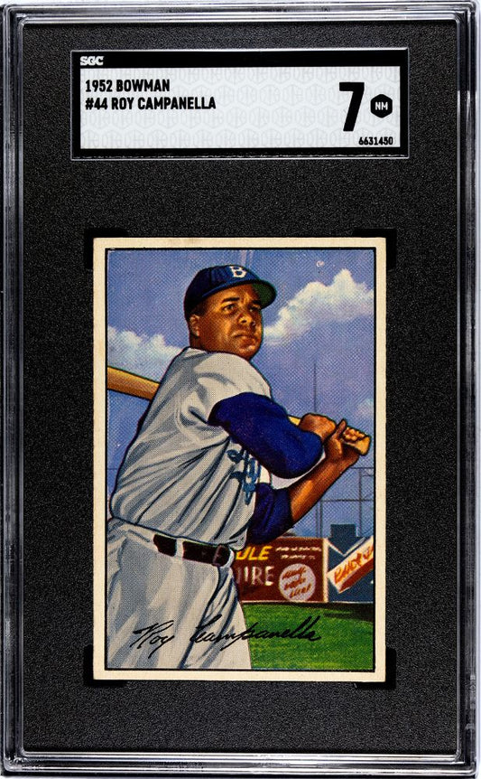 1952 BOWMAN ROY CAMPANELLA #44 SGC 7