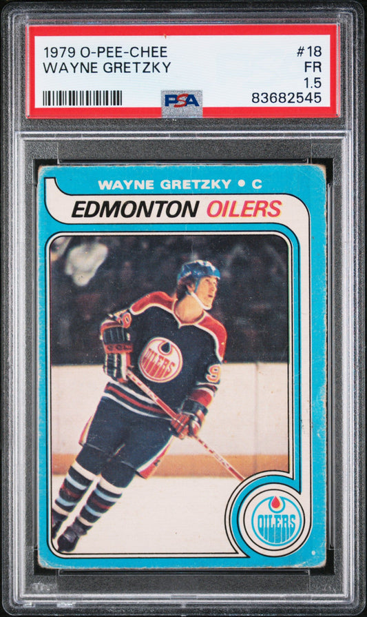 1979 O-PEE-CHEE WAYNE GRETZKY #18 PSA 1.5