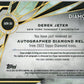 2022 Topps Derek Jeter #ADR-DJ Diamond Icons 5/5 Topps