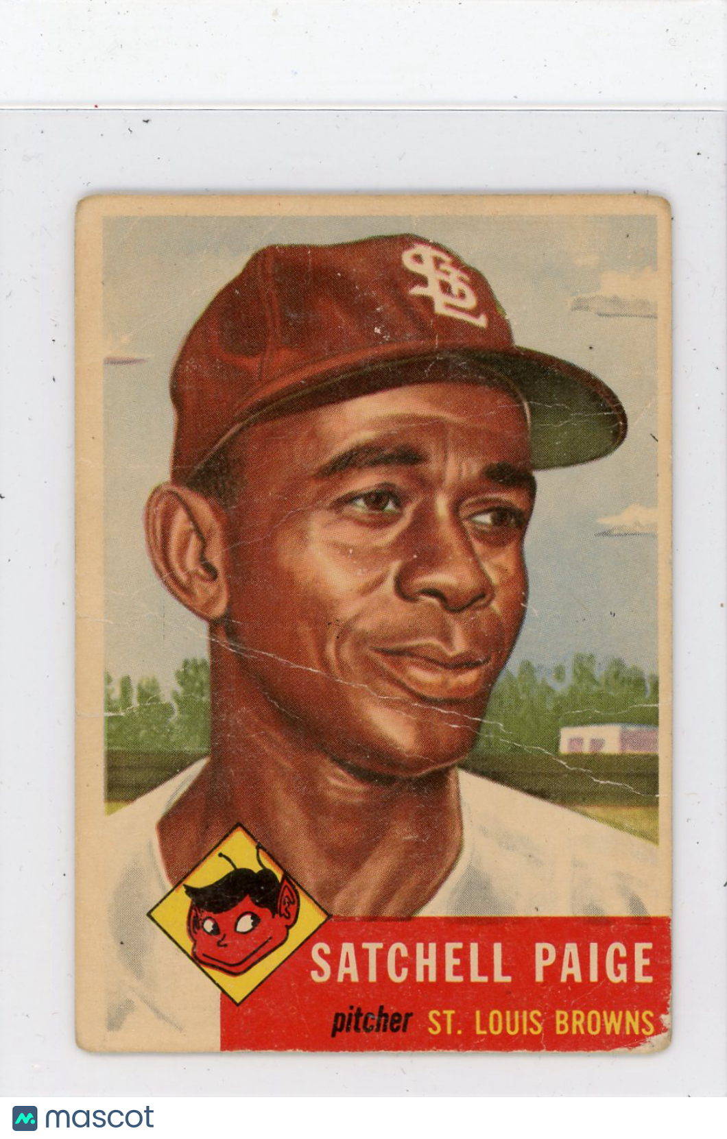 1953 Topps Satchel Paige #220