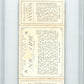 1912 T202 Hassan Triple Folder T. Cobb C. O'leary Fast Work At Third PSA 2