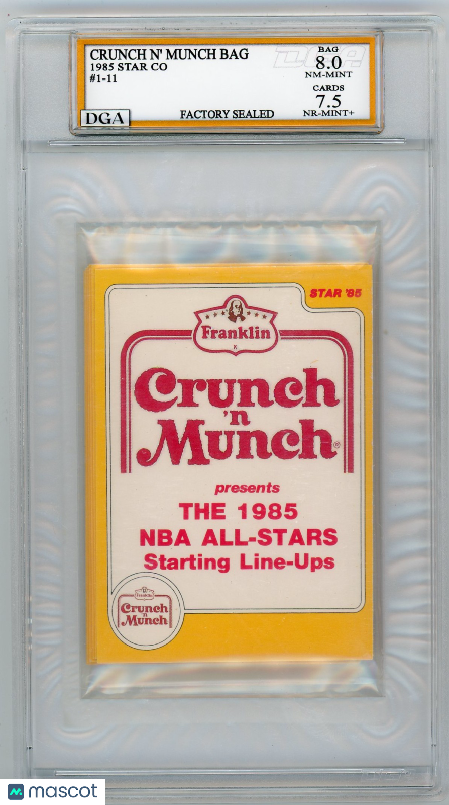 1985 Star Crunch N Munch Bag DGA 8