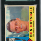 1960 Topps Don Drysdale #475 SGC 8
