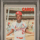 1970 TOPPS LOU BROCK #330 PSA/DNA AUTHENTIC AUTO 10