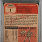 1953 TOPPS JACKIE ROBINSON #1 PSA 1