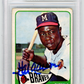 1965 Topps Hank Aaron #170 BVG Authentic BAS Auto A