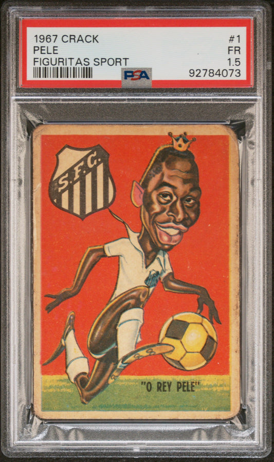 1967 PELE CRACK FIGURITAS SPORT #1 PSA 1.5