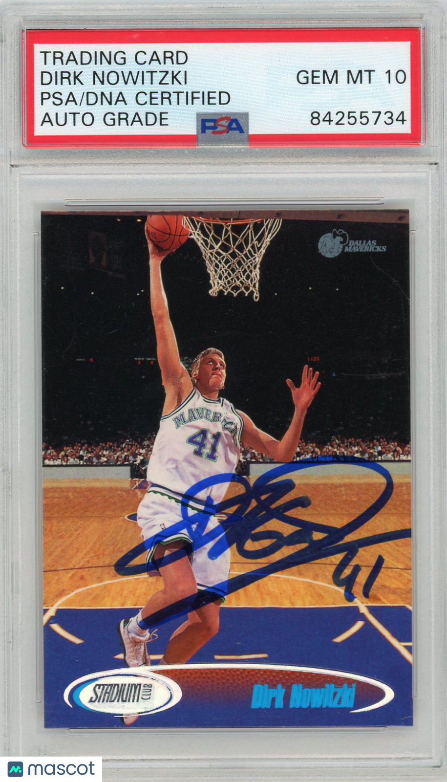 2024 Dirk Nowitzki PSA A Auto 10