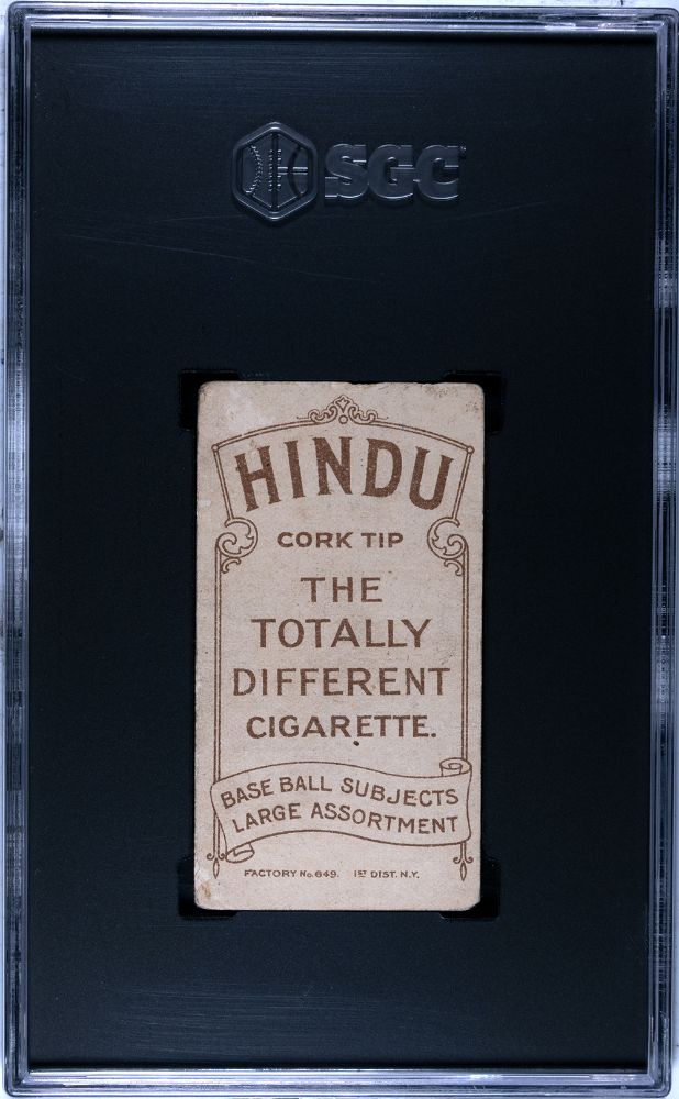 1909-11 HELM, J. ROSS HINDU CIGARETTES (T206) SGC 1.5