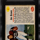 1962 POST JIM BROWN CEREAL #61 SGC 1.5