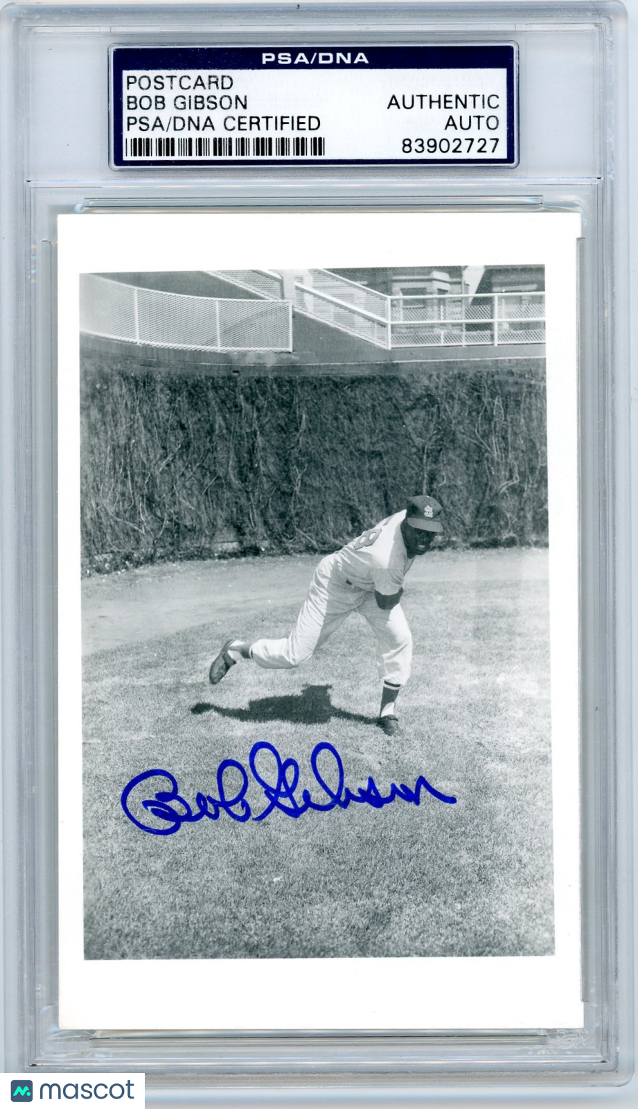 Bob Gibson PSA A Auto A