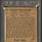 1940 PLAY BALL TED WILLIAMS #27 PSA 2