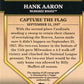 2012 Topps Golden Greats Hank Aaron Capture the Flag #GGA-HA5 Auto 5/10