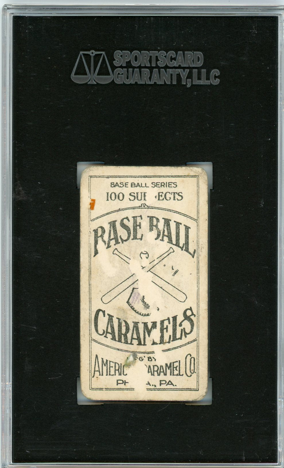1909 American Caramel Co. (E90-1) Mike Mitchell SGC 1