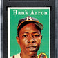 1958 TOPPS HANK AARON #30 SGC 5