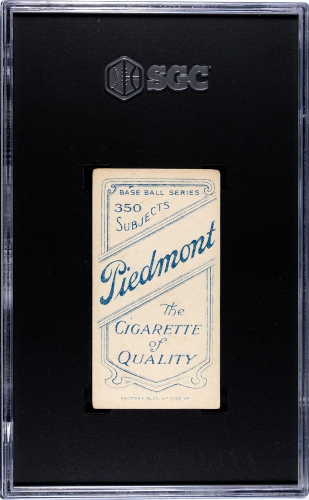 1910 DEMMITT, RAY PIEDMONT CIGARETTES (T206) NEW YORK SGC 4