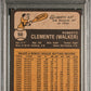 1973 TOPPS ROBERTO CLEMENTE #50 PSA 8