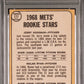 1968 TOPPS METS ROOKIES J.KOOSMAN/N.RYAN #177 PSA 4