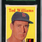 1958 Topps Ted Williams #1 SGC 8