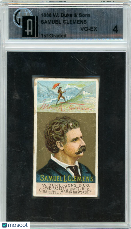 1888 W. Duke & Sons Samuel Clemens GAI 4