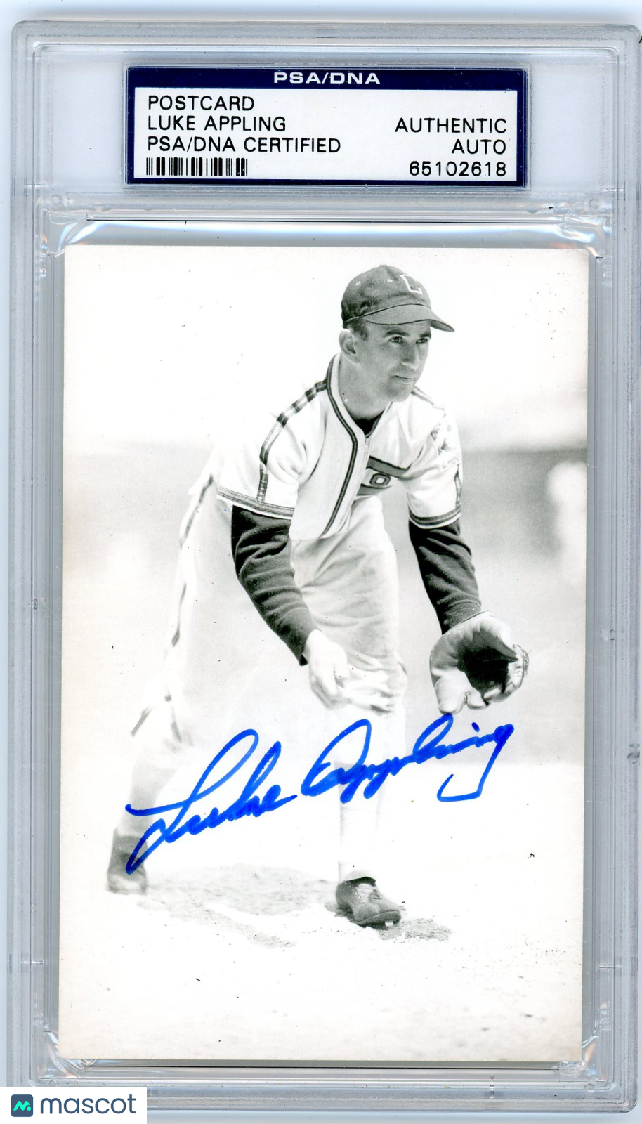 Luke Appling PSA A Auto A