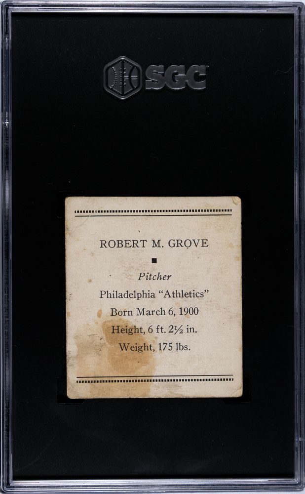 1933 ROBERT M. GROVE TATTOO ORBIT (R305) SGC 1.5