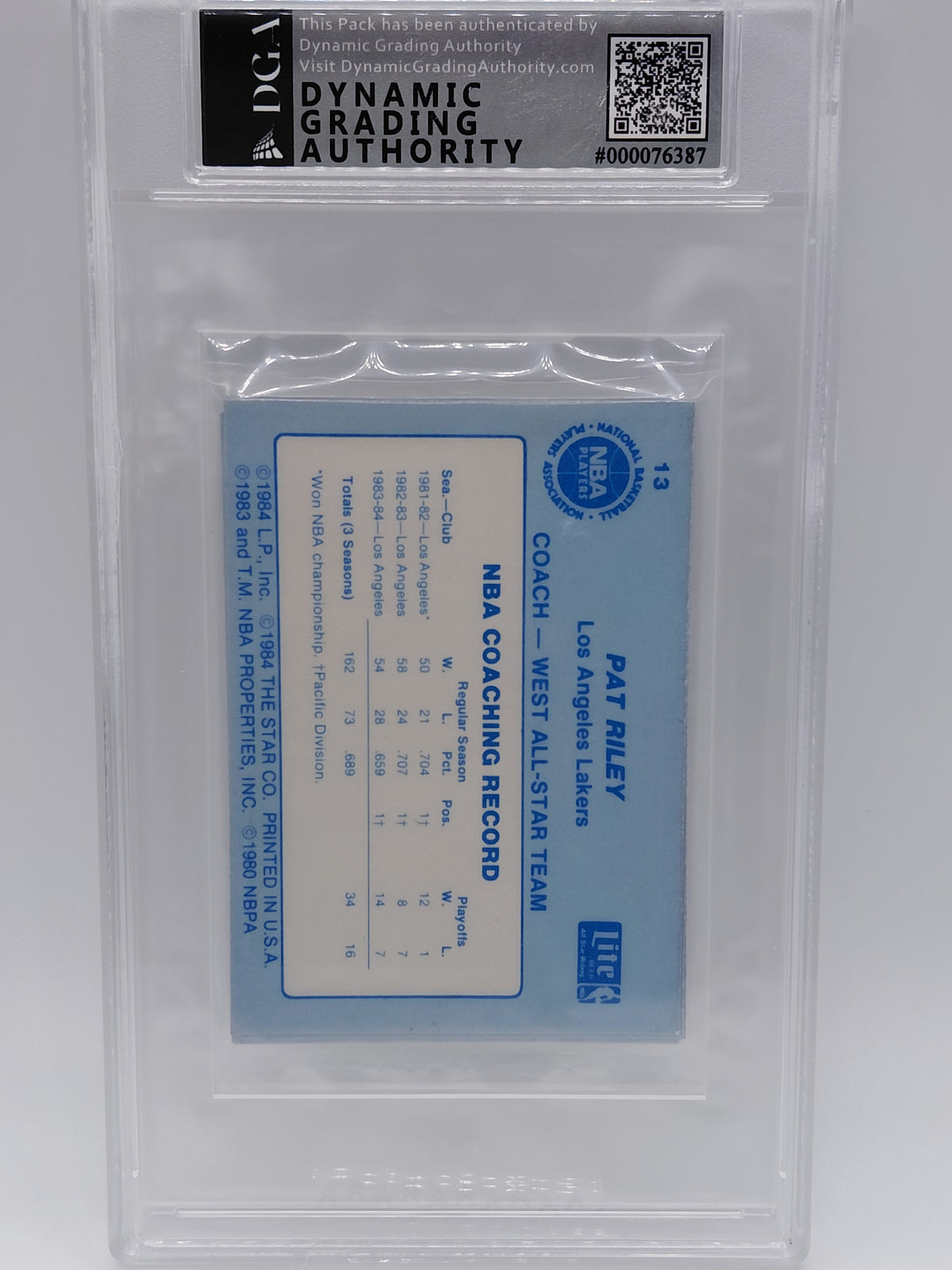 1985 Star Lite All-Stars Factory Sealed Bag DGA 9
