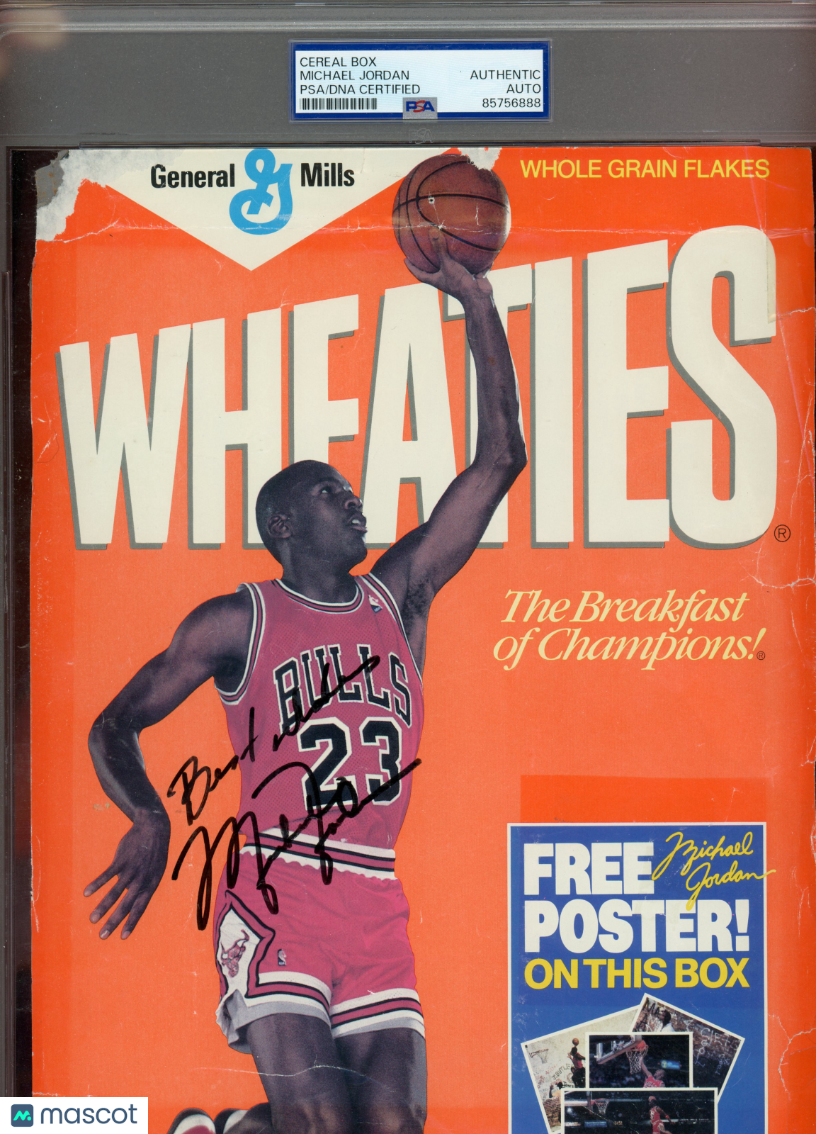 1992 Michael Jordan PSA A Auto A